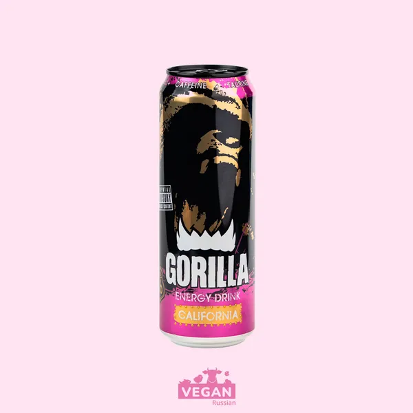 Напиток энергетический Gorilla California 0,45 л