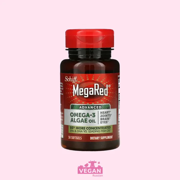 Омега-3 MegaRed ДГК + ЭПК 300 мг Schiff 50 таблеток