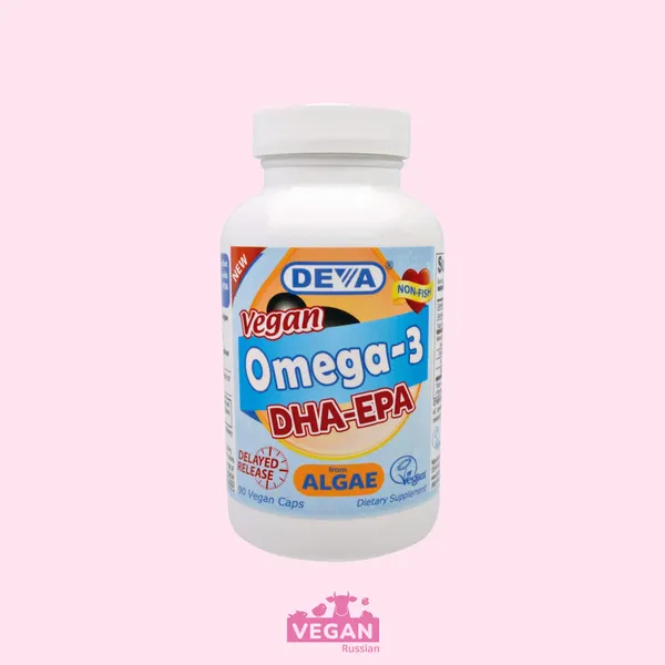 Омега-3 ДГК + ЭПК 200 мг Deva 90 таблеток
