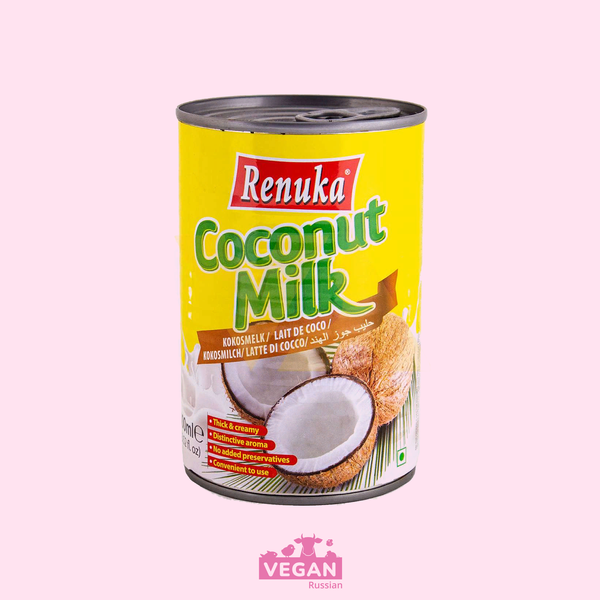 Молоко кокосовое растительное 17% Renuka 400 г