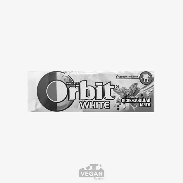 Архив: Жевательная резинка Освежающая мята Orbit White 13,6 г