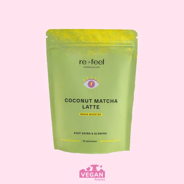 !!Откройте пост!👆 Coconut Matcha Latte Re-feel 240 г