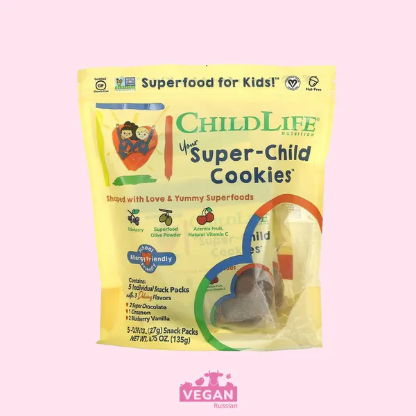 Печенье Your Super-Child Cookies ChildLife 135 г