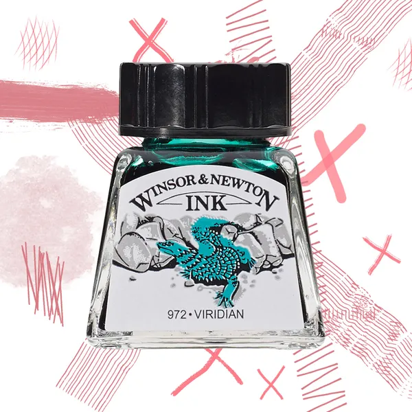 Не веганская тушь Drawing Inks Winsor & Newton