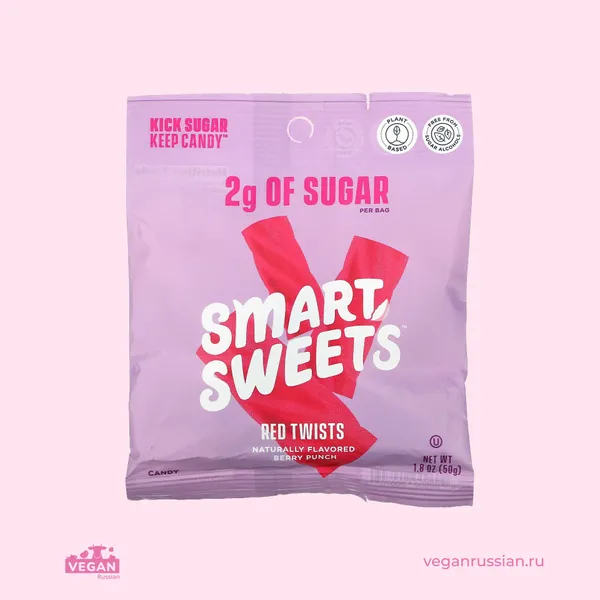 Желейные конфеты ягодный пунш SmartSweets 50 г