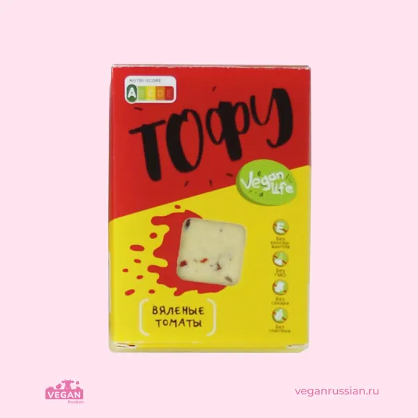 Тофу с вялеными томатами Vegan Life 200 г