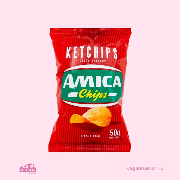Чипсы Кетчуп Ketchips Amica Chips 50 г