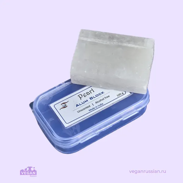Минеральный дезодорант (квасцовый камень) Pearl 100 г