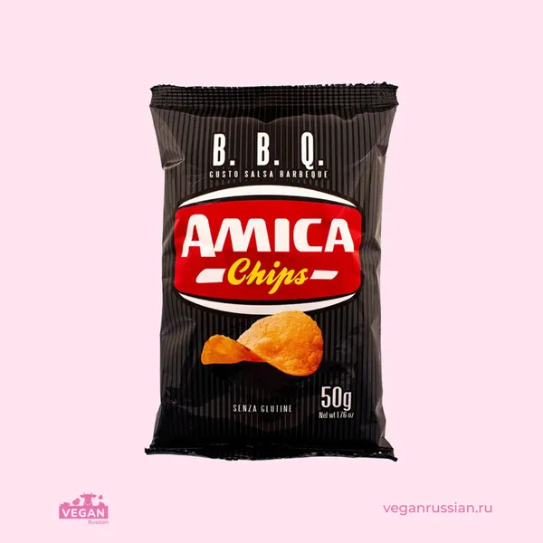 Чипсы Барбекю B.B.Q. Amica Chips 50 г