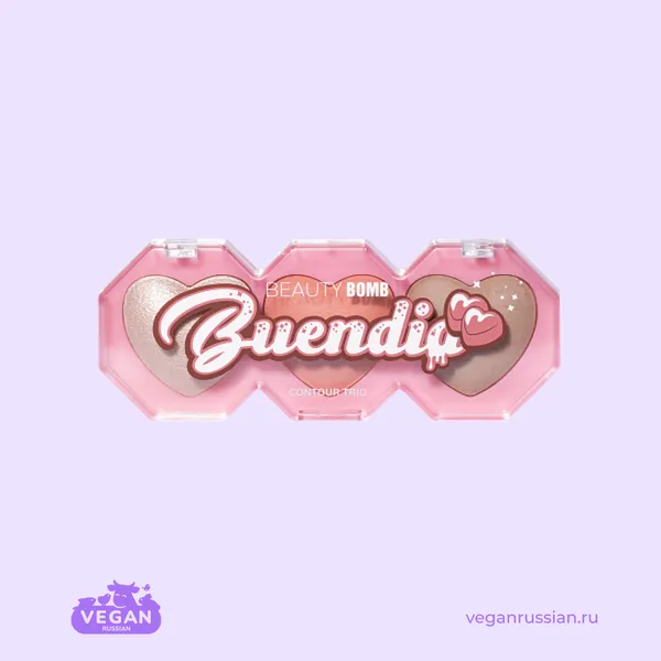 Палетка для лица Beauty Bomb Buendio