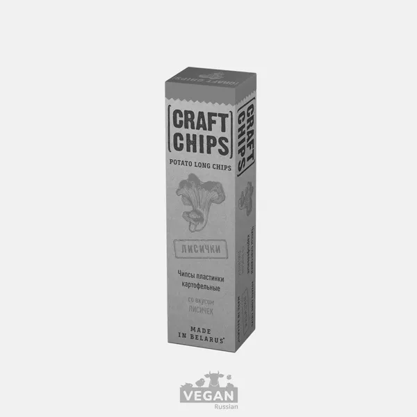 Архив: Чипсы пластинки картофельные со вкусом лисичек Craft Chips 90 г