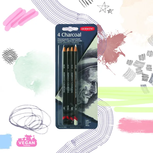 Карандаши Charcoal pencils Derwent