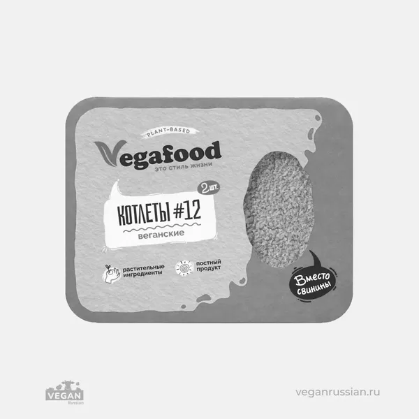 Архив: Котлеты веганские Vegafood #12 200 г