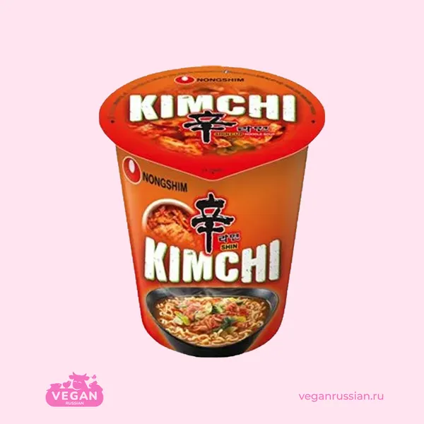 !!Откройте пост!👆 Лапша быстрого приготовления Kimchi Nongshim 75 г