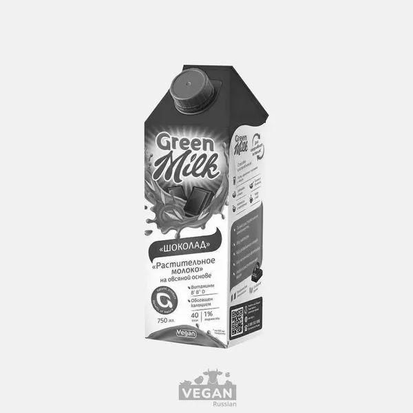 Архив: Овсяное молоко с шоколадом Green Milk 750 мл