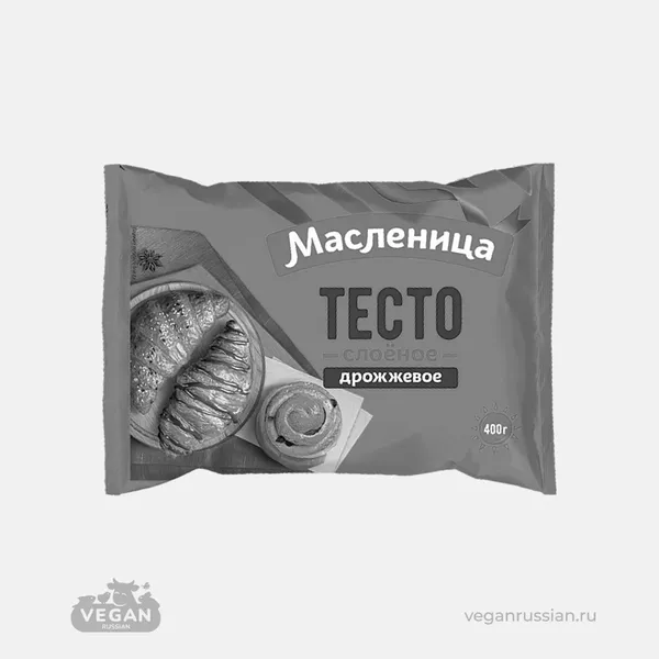 Архив: Тесто слоёное дрожжевое Масленица 400 г