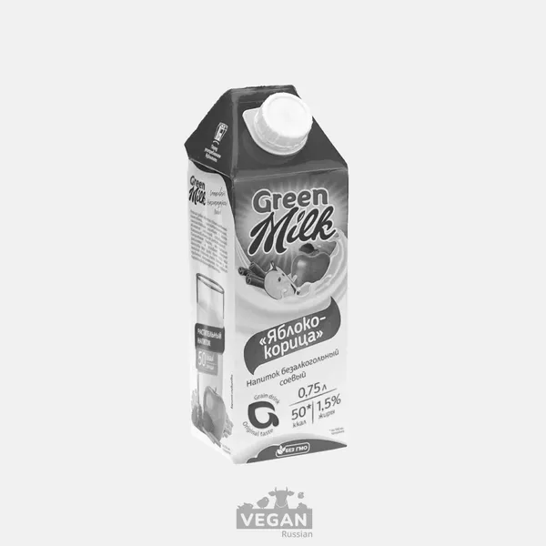 Архив: Соевое молоко с яблоком и корицей Green Milk 0,75 л