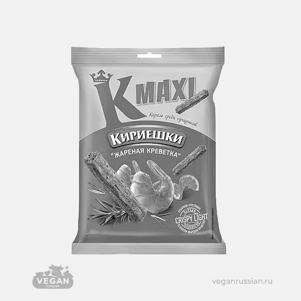 Архив: Сухарики жареная креветка Maxi Кириешки 60 г