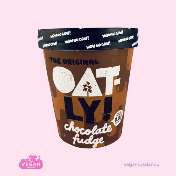 Мороженое овсяное Шоколадная помадка Oatly! 340 г