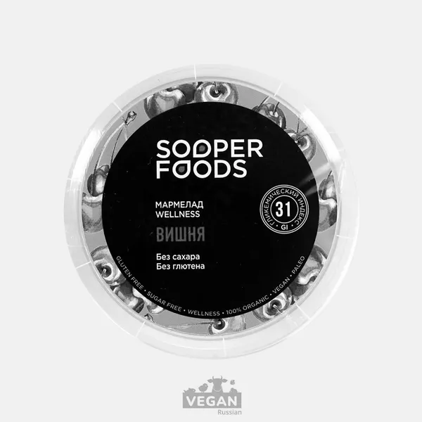 Архив:Мармелад Вишня Sooperfoods 100 г
