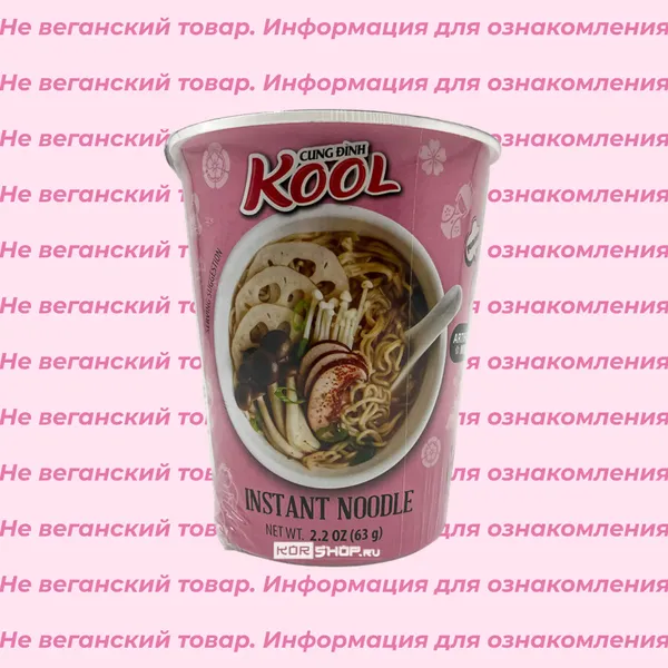Невеганская Лапша б/п со вкусом куриного мисо CUNG DINH KOOL