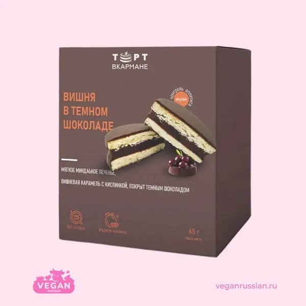 Десерт растительный Торт Вкармане 65 гр (список)