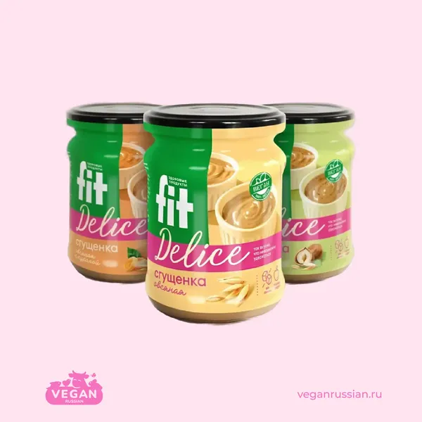 Овсяная сгущенка FitDelice 270 г (список)