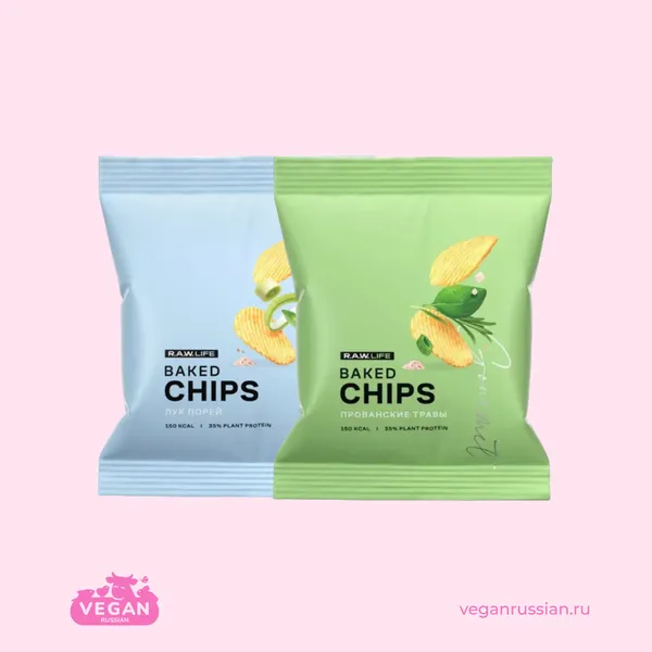 Чипсы протеиновые без глютена R.A.W.LIFE 35 г (список)