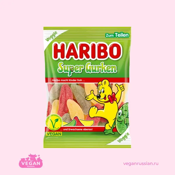 Мармелад Veggie Super Gurken Haribo 175-1350 г