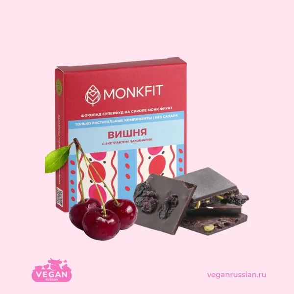 Шоколад тёмный MONKFIT 35-40 г (список)