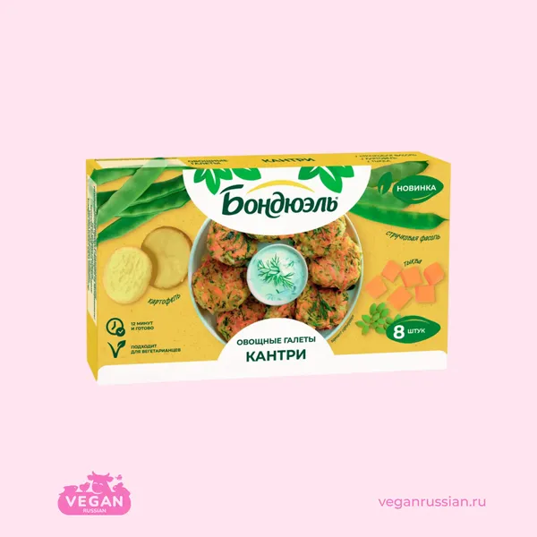 Галеты овощные Кантри Бондюэль 300 г