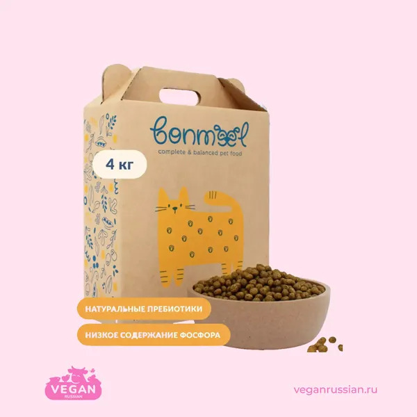 Корм сухой для котов Bonmeel 1200-4000 г