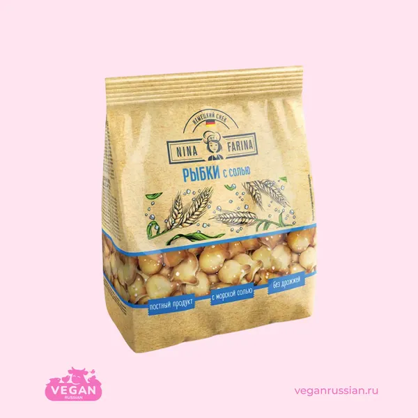 Крендельки рыбки с солью бретцель Nina Farina 145 г