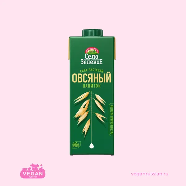 Молоко овсяное Село Зелёное 1 л