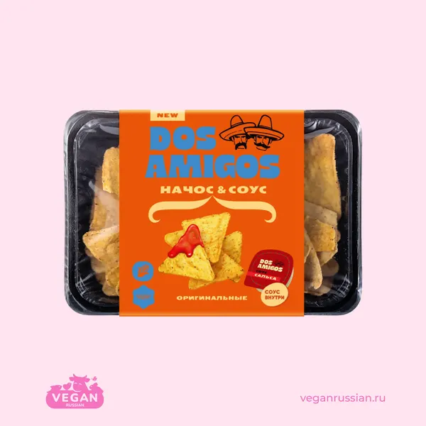 Начос оригинальные с соусом Острый сальса MacGuffin 185 г