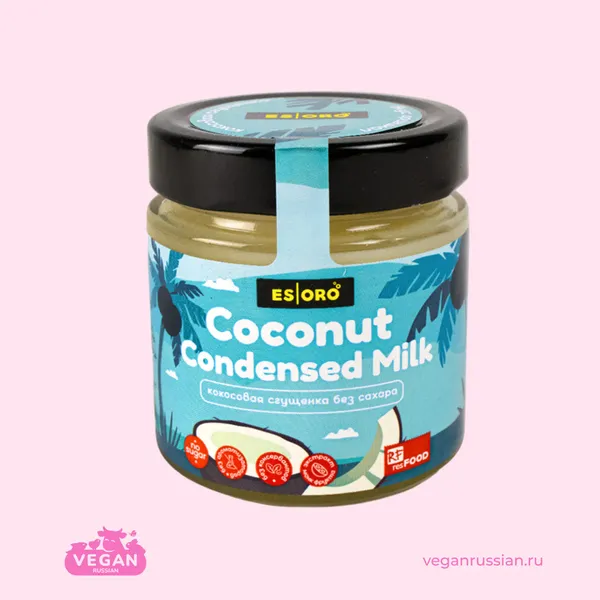Сгущёнка кокосовая классическая Esoro 220 г