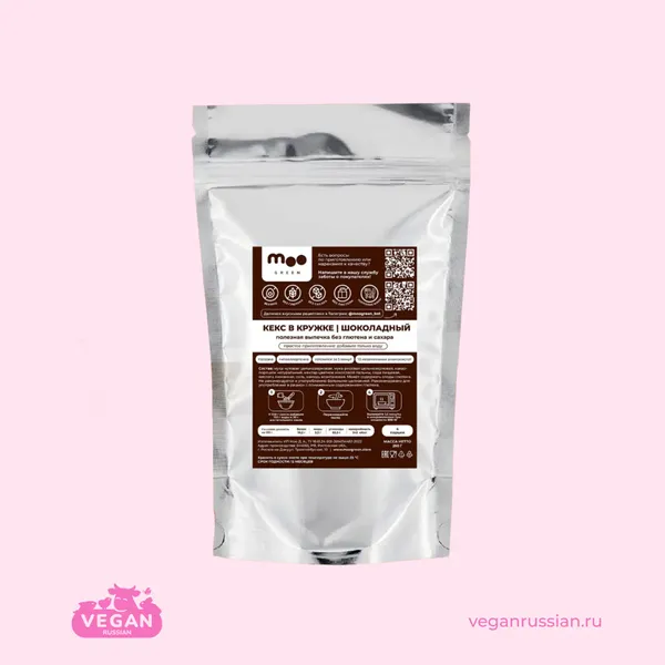 Смесь без глютена для выпечки кекса MooGreen 250 г