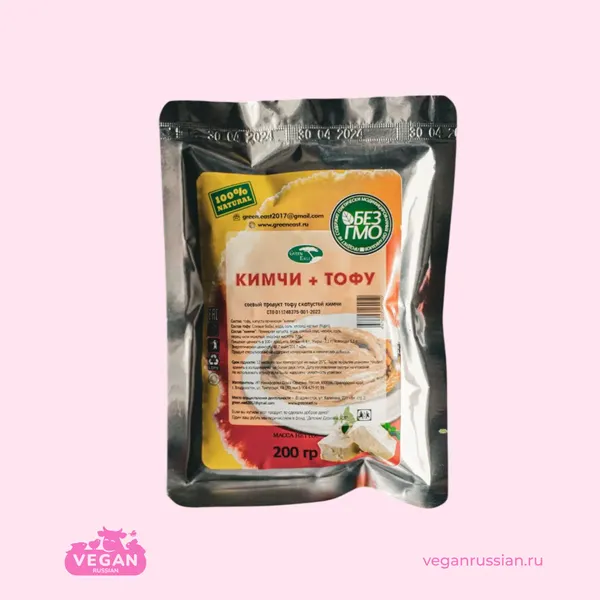 Тофу с капустой кимчи Green East 200 г
