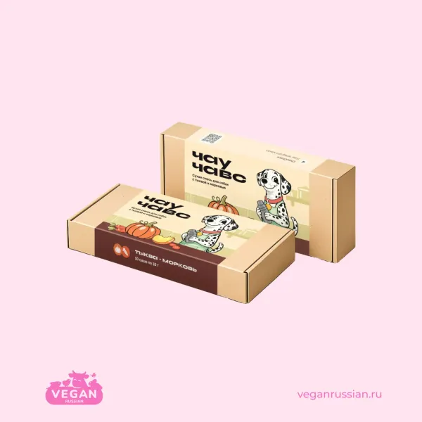 Смесь сухая с тыквой и морковью для собак ЧауЧавс 100 г