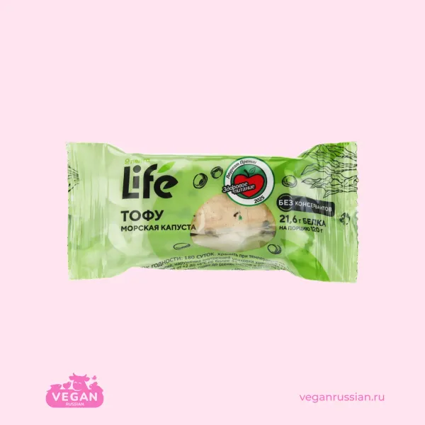 Тофу Морская капуста ЛЕНТА LIFE 120 г