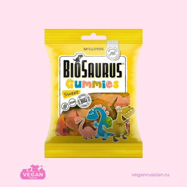 Мармелад сладкий Biosaurus McLLOYD’S 80 г